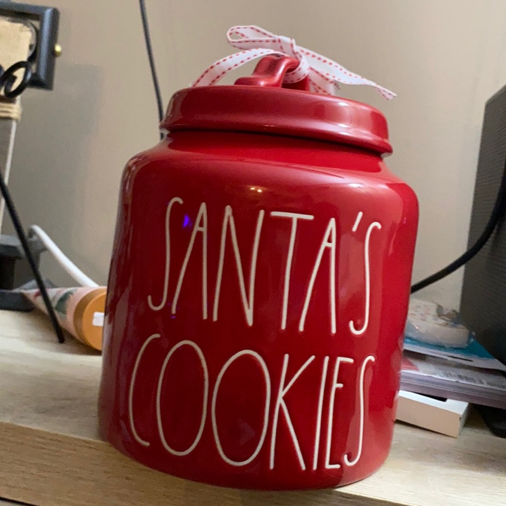 Rae Dunn Christmas Cookie Jar